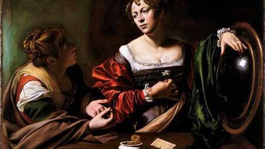 "El mundo en un cuadro de Caravaggio": Un pintor barroco y un peine de marfil