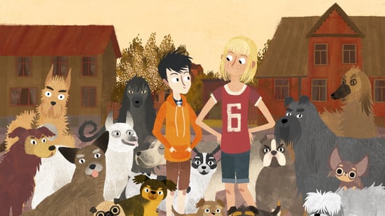 Jacob, Mimi y los perros del barrio