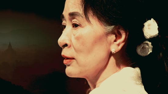 La historia real de  Aung San Suu Kyi