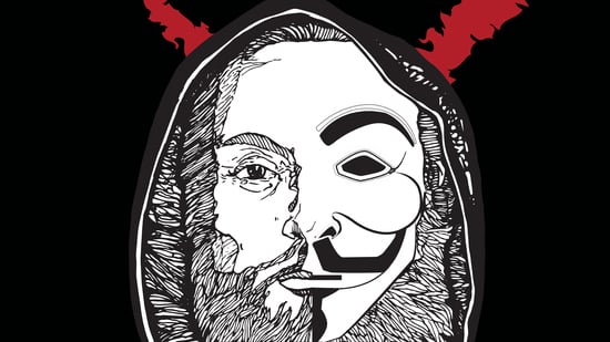 El rostro de Anonymous