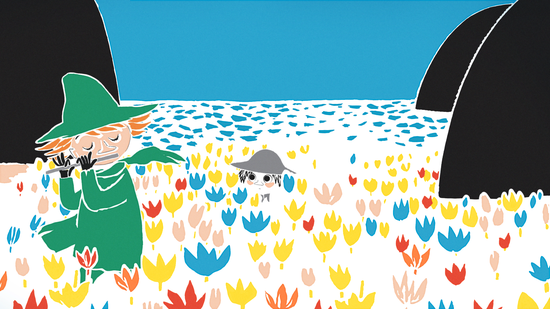 La fantástica biblioteca de los Moomin