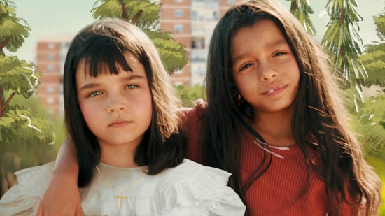 La niña de la cabra