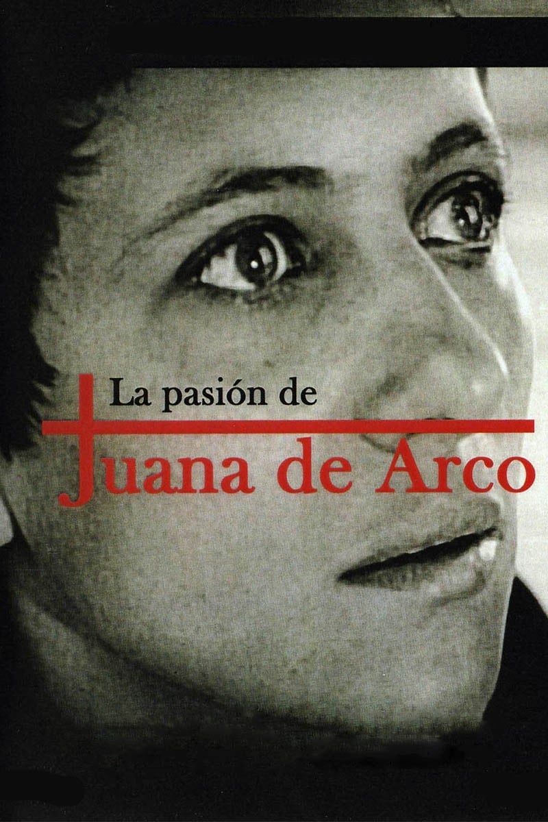 Cartel español de La pasión de Juana de Arco