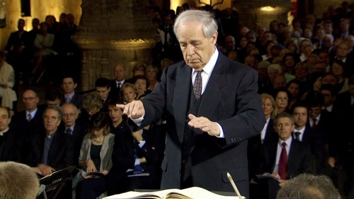 Pierre Boulez y Maria Joao Pires en concierto