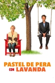 Pastel de pera con lavanda