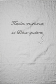 Hasta mañana, si Dios quiere