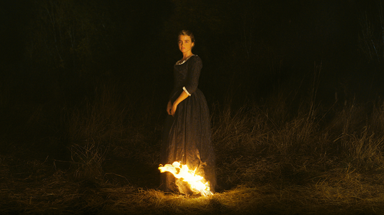 Retrato de una mujer en llamas