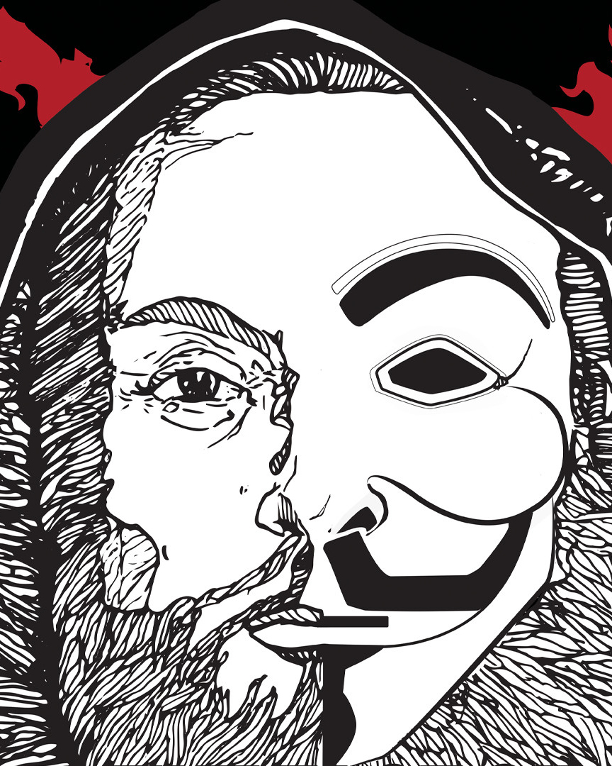 El rostro de Anonymous