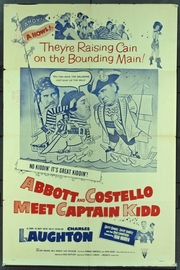 Abbott &amp; Costello Encuentro Con El Capitán Kidd